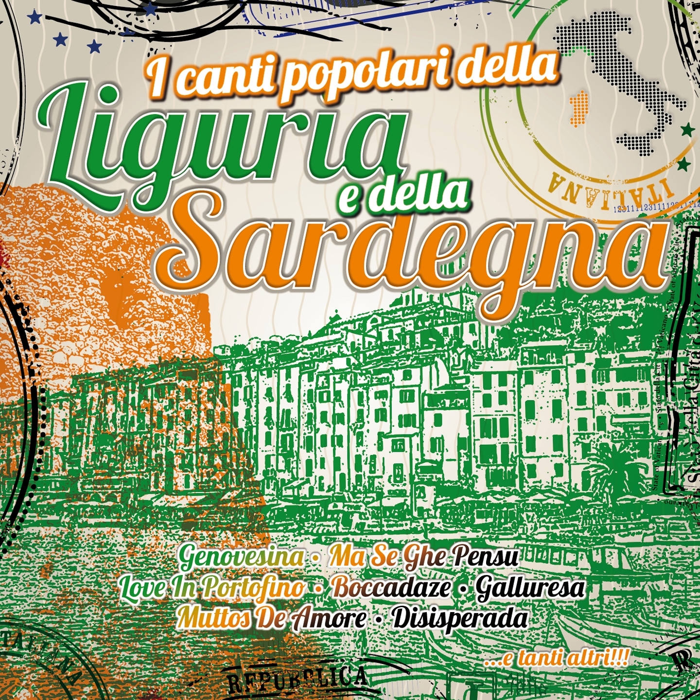 I canti popolari della Liguria e della Sardegna