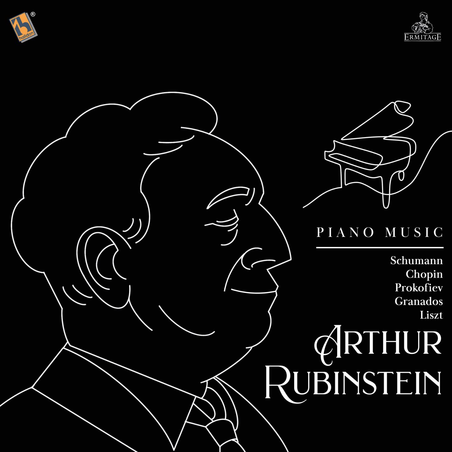 Arthur Rubinstein, piano: Schumann, Chopin, Prokofiev, Liszt