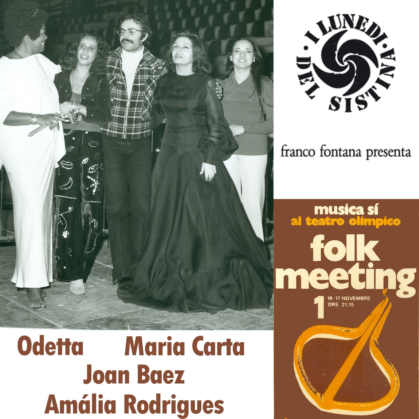 Folk Meeting : Odetta, Joan Baez, Maria Carta, Amália Rodrigues