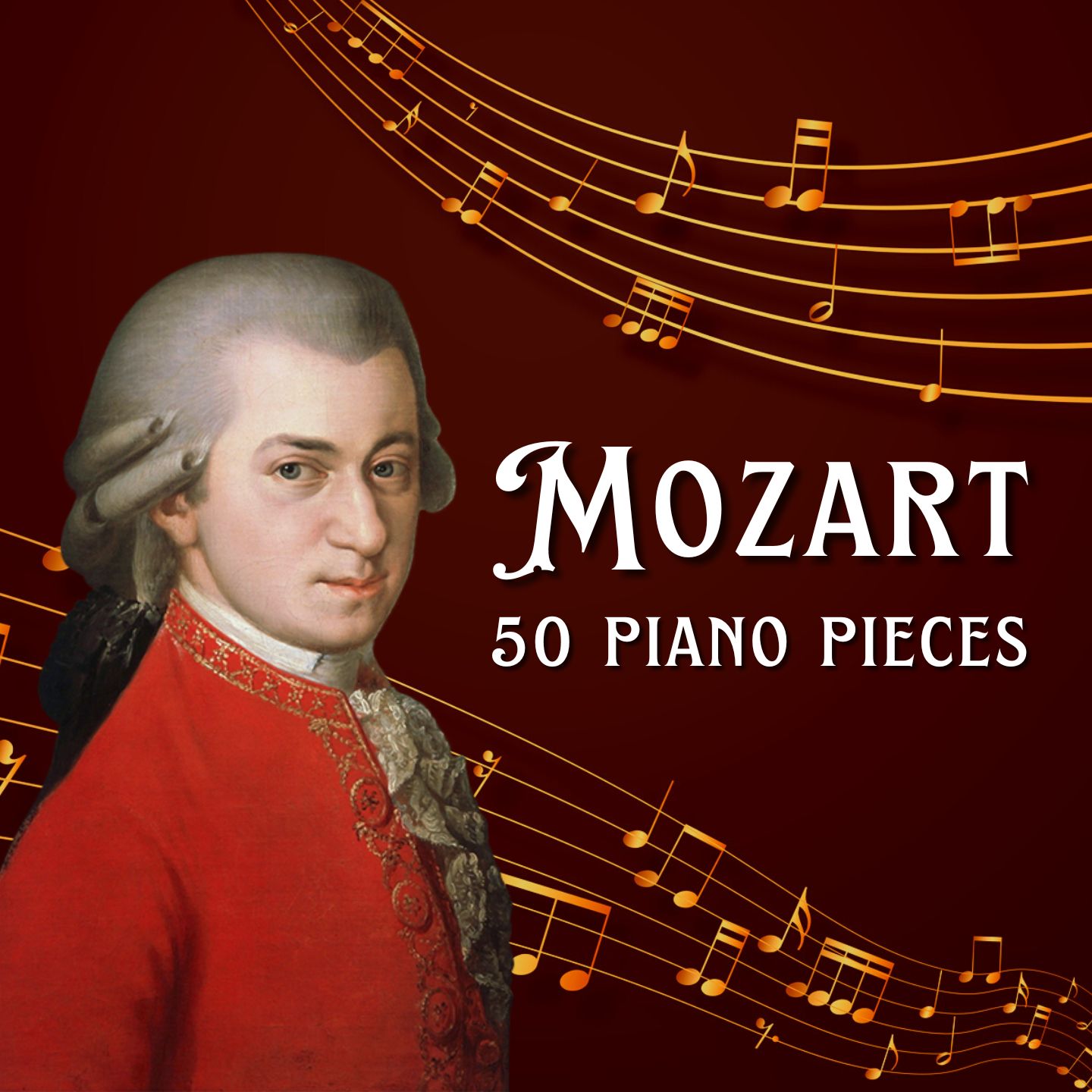 50 Mozart Piano Pieces - Halidon