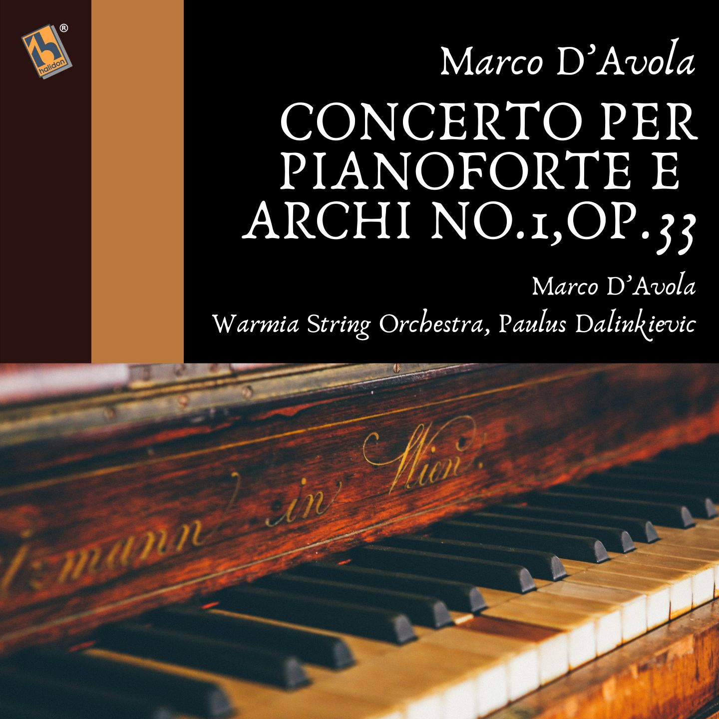 D'Avola: Concerto per pianoforte e archi No. 1, Op. 33