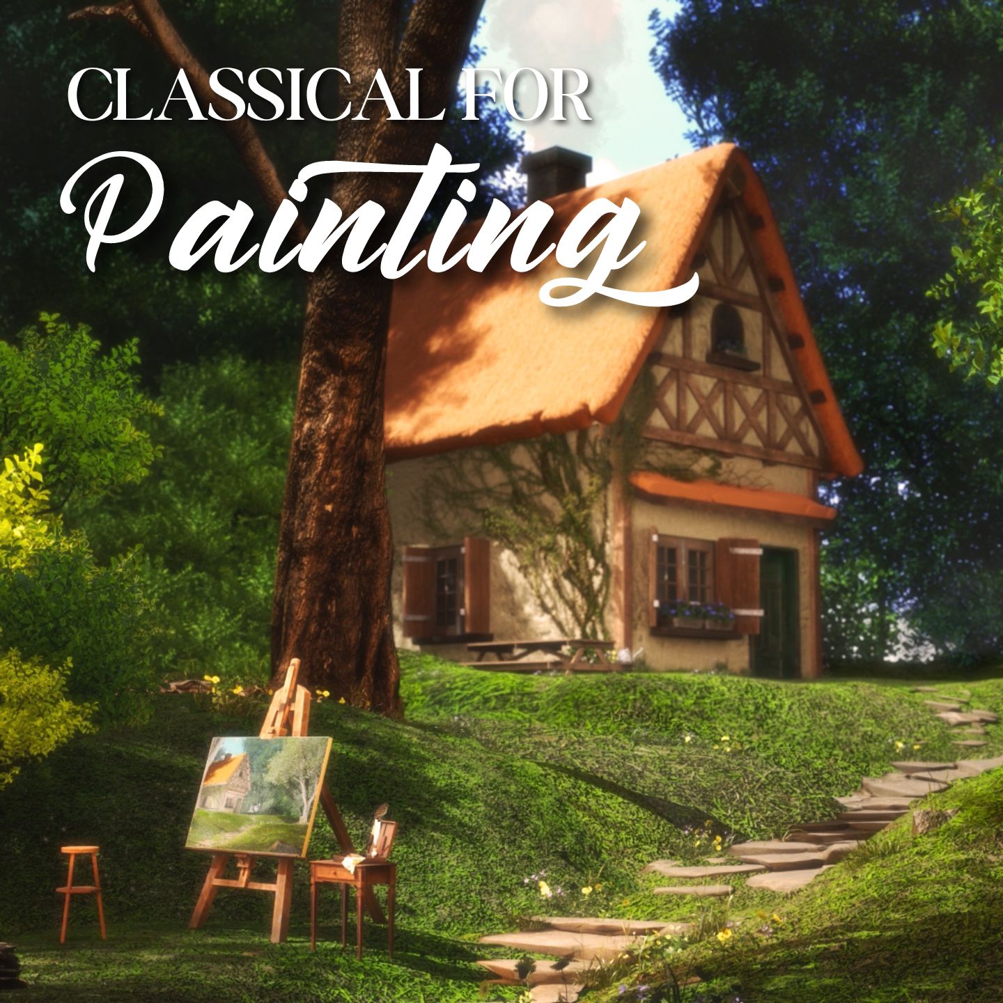 Classical Music for Drawing and Painting in the Peaceful Countryside