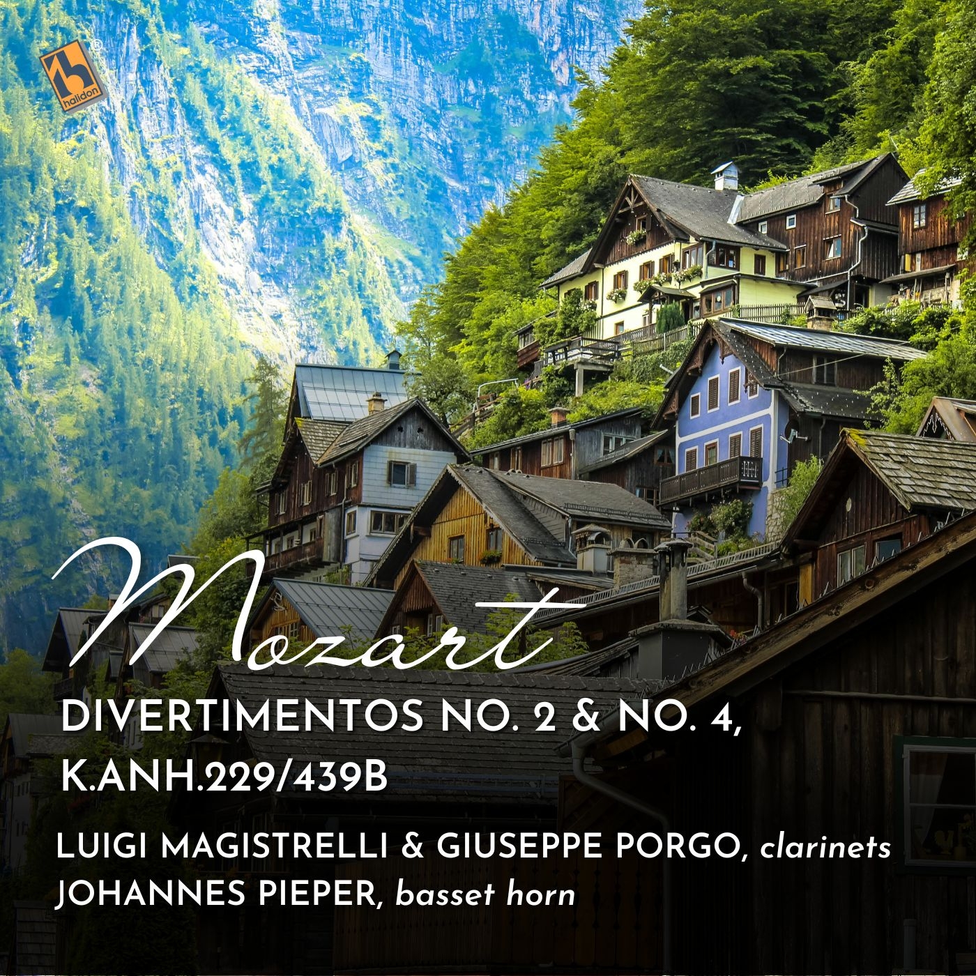 Mozart: Divertimentos No. 2 & No. 4, K.Anh.229/439b (for two clarinets and basset horn)