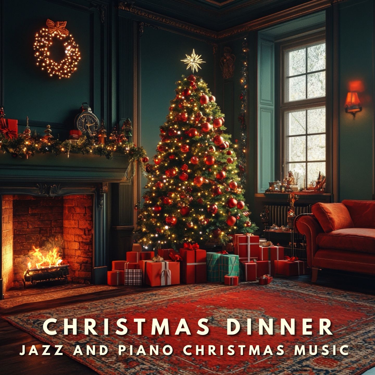 Christmas Dinner with Friends | Jazz and Piano Christmas Music for Festive Moments & Holiday Cheer