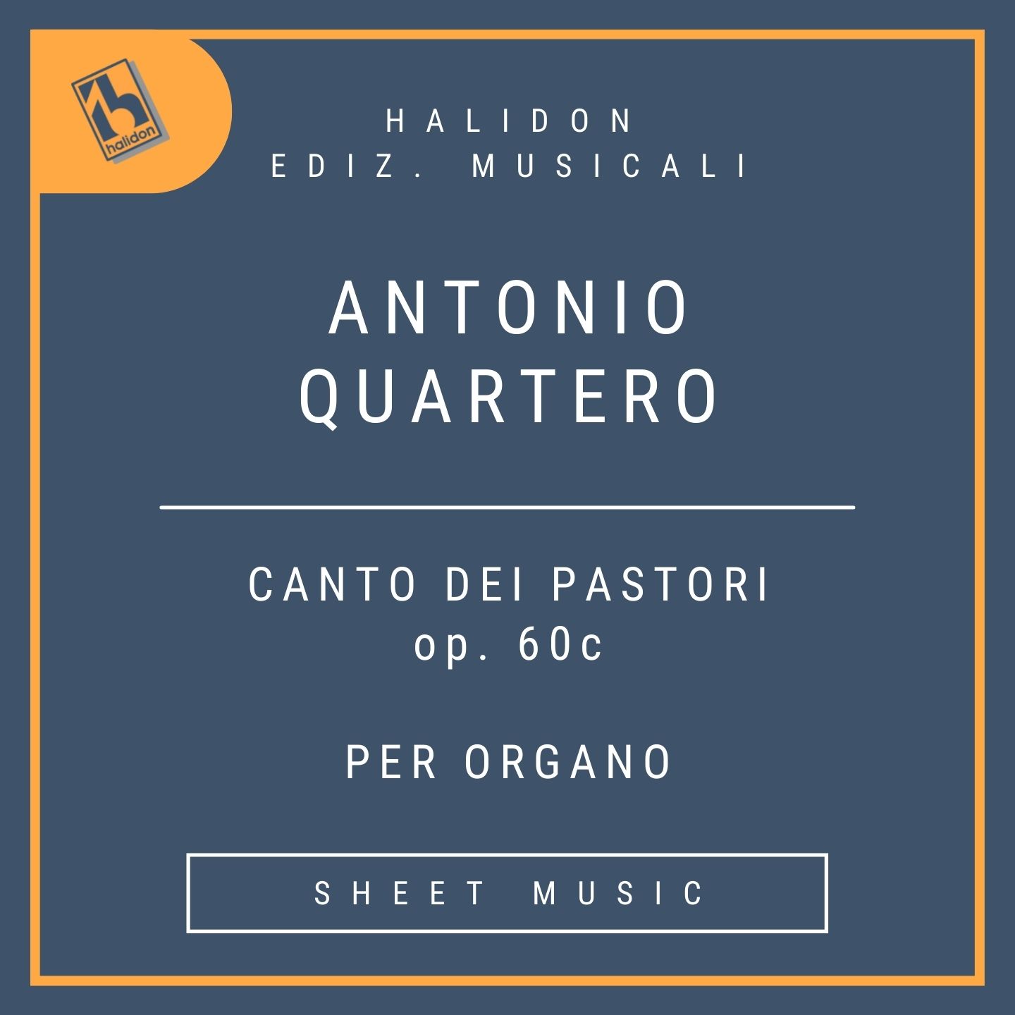 Antonio Quartero - Canto dei pastori Op. 60c