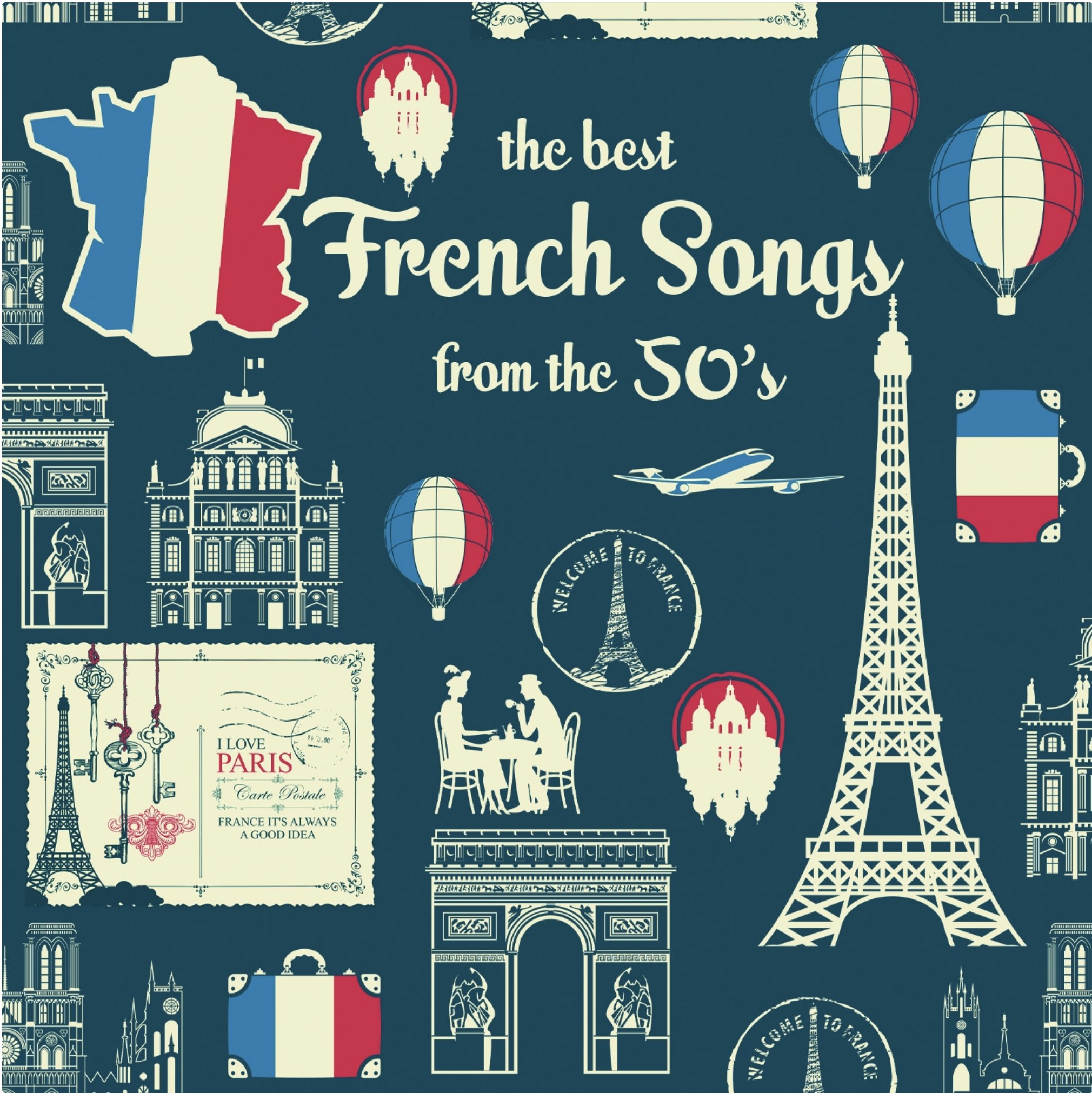 The Best French Songs from the 50s
