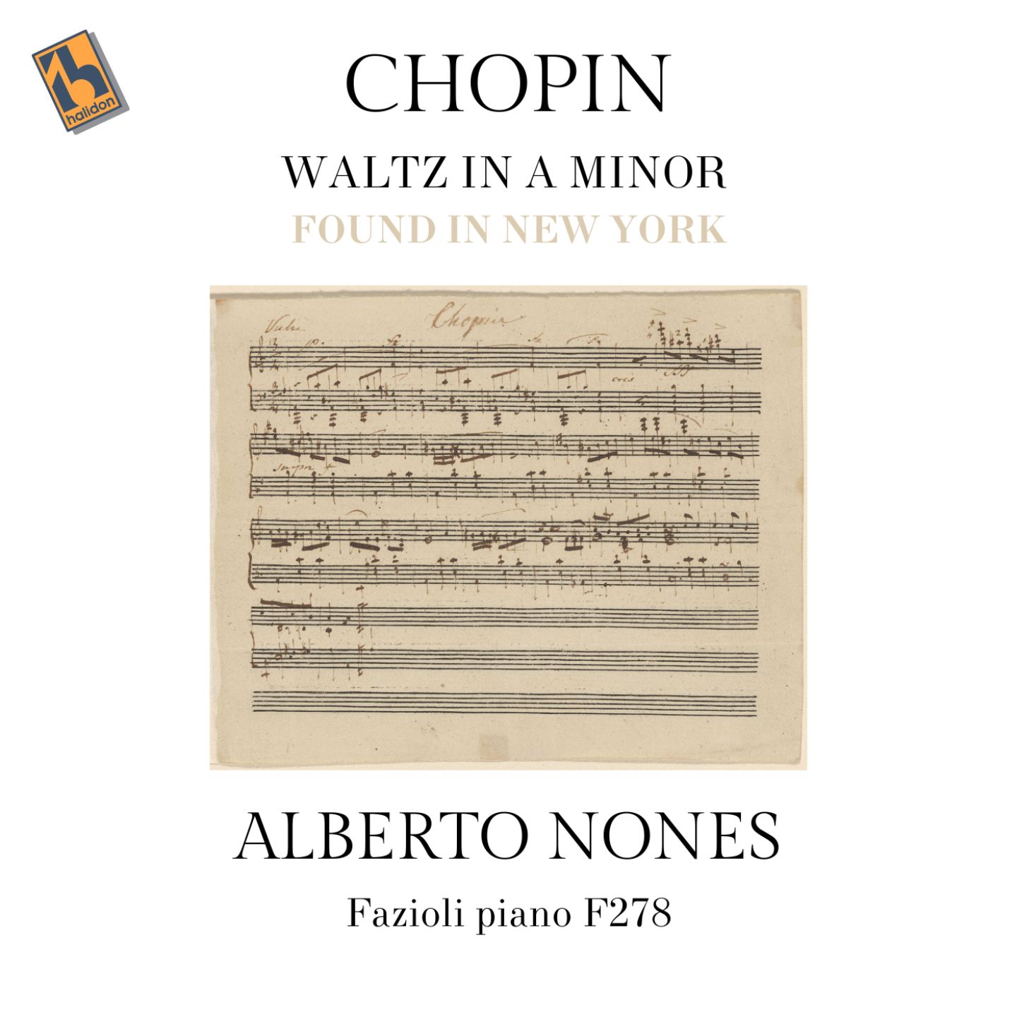 Chopin: Waltz in A Minor (Found in New York)