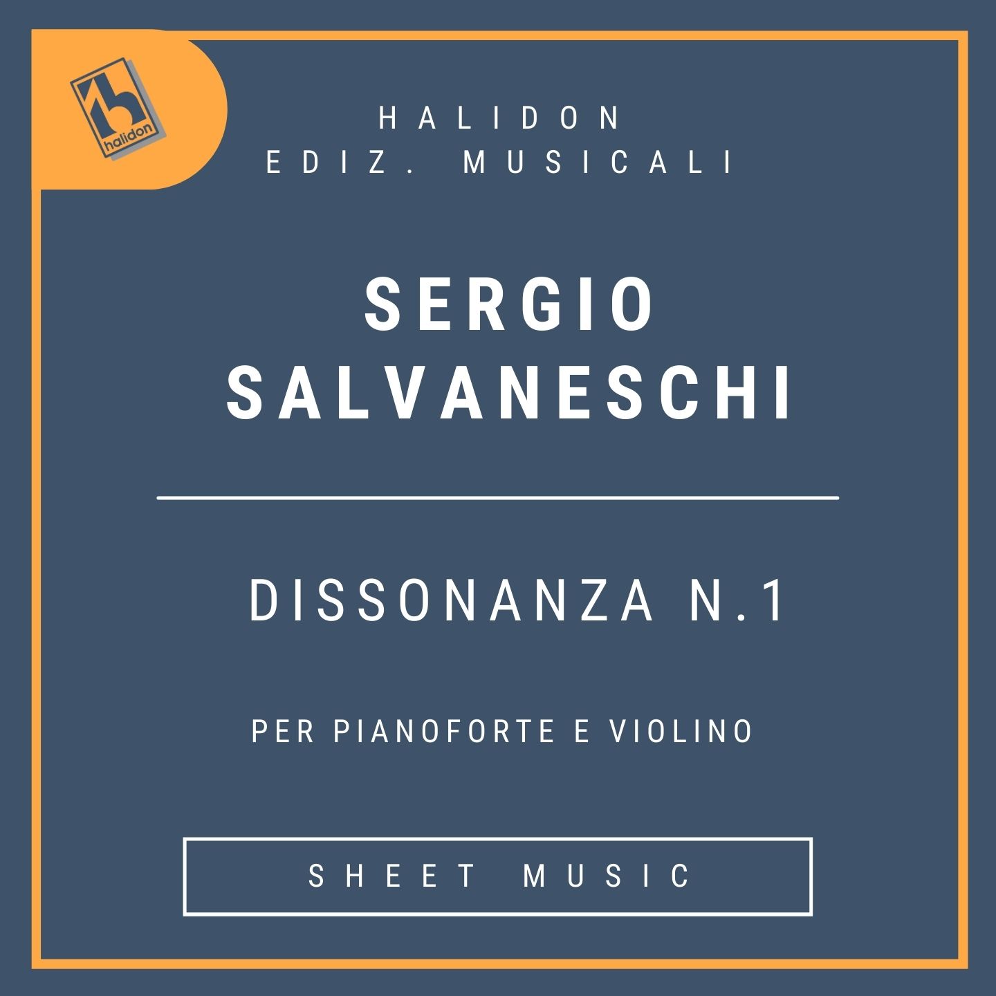 Dissonanza n. 1 Per Pianoforte e Violino