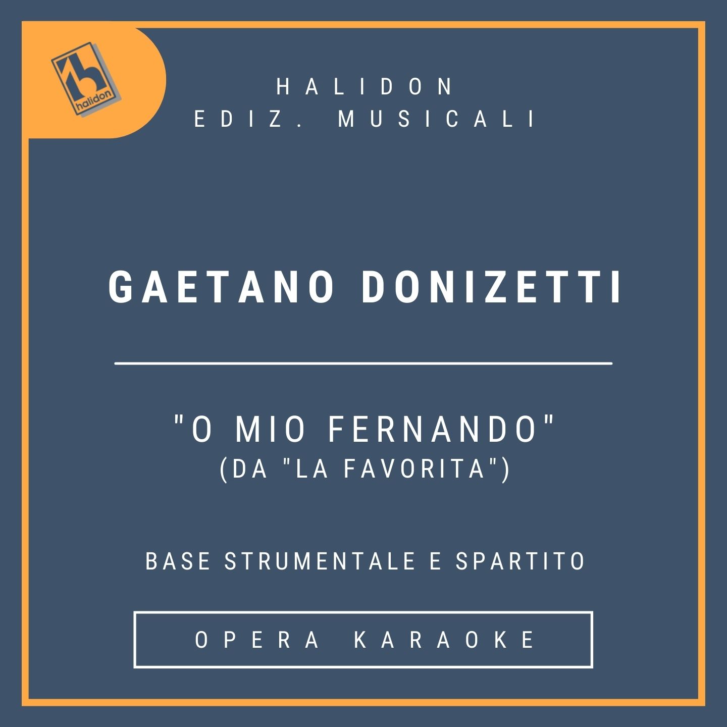 Gaetano Donizetti - O mio Fernando (da 'La favorita') - Aria di Leonora (mezzosoprano) - Base strumentale + spartito