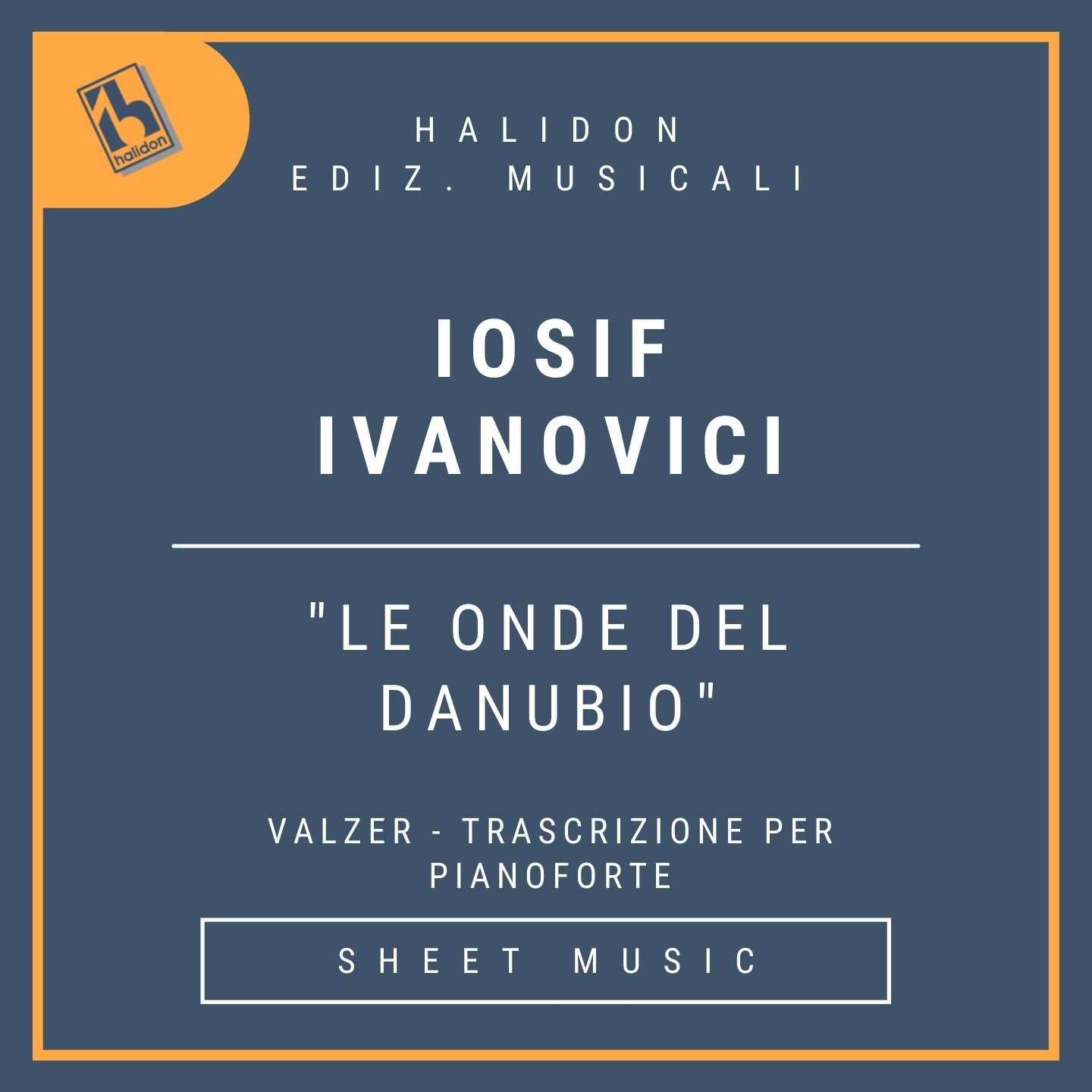 Iosif Ivanovici - Valzer 'Le onde del Danubio' per pianoforte