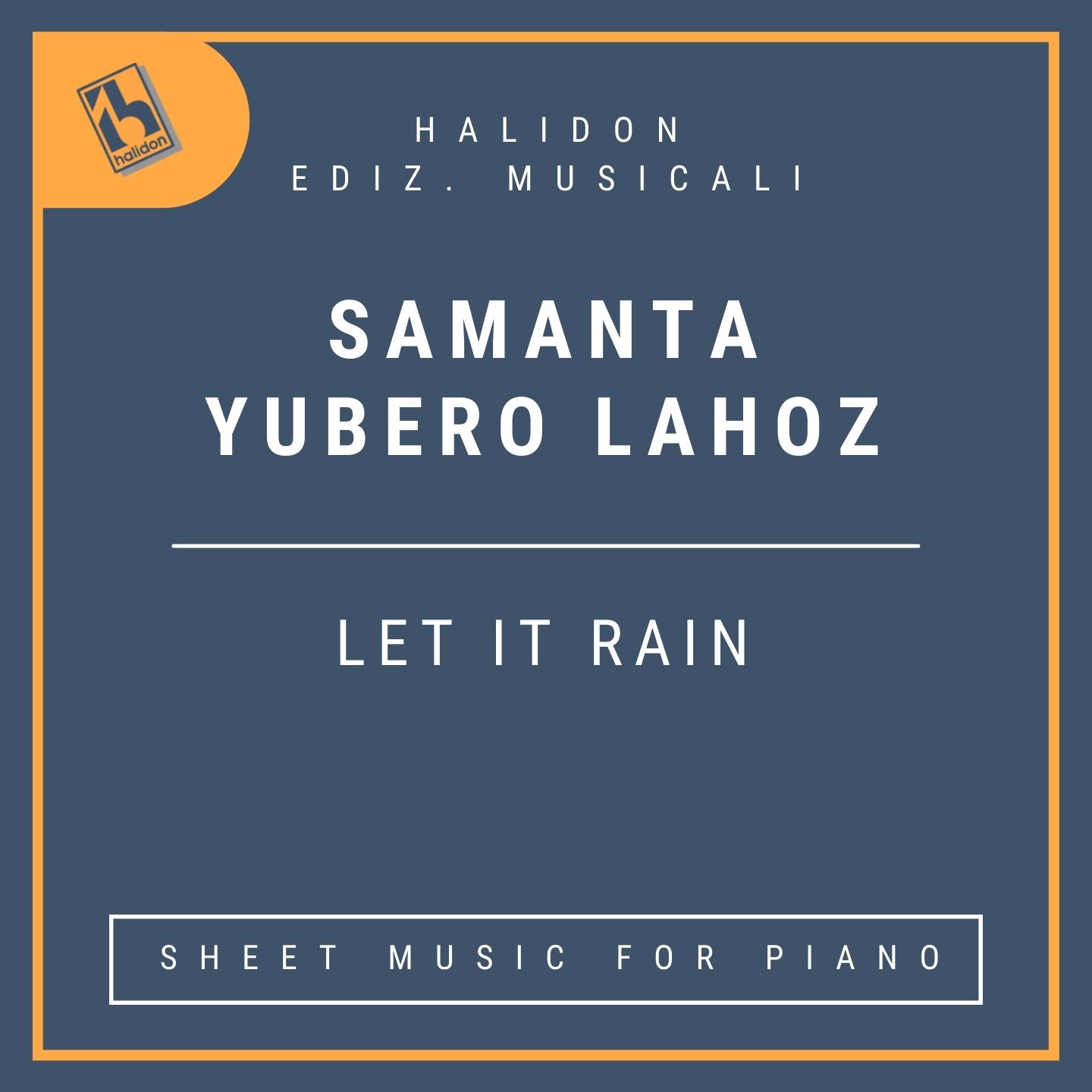 Samanta Yubero Lahoz - Let it rain (piano) 