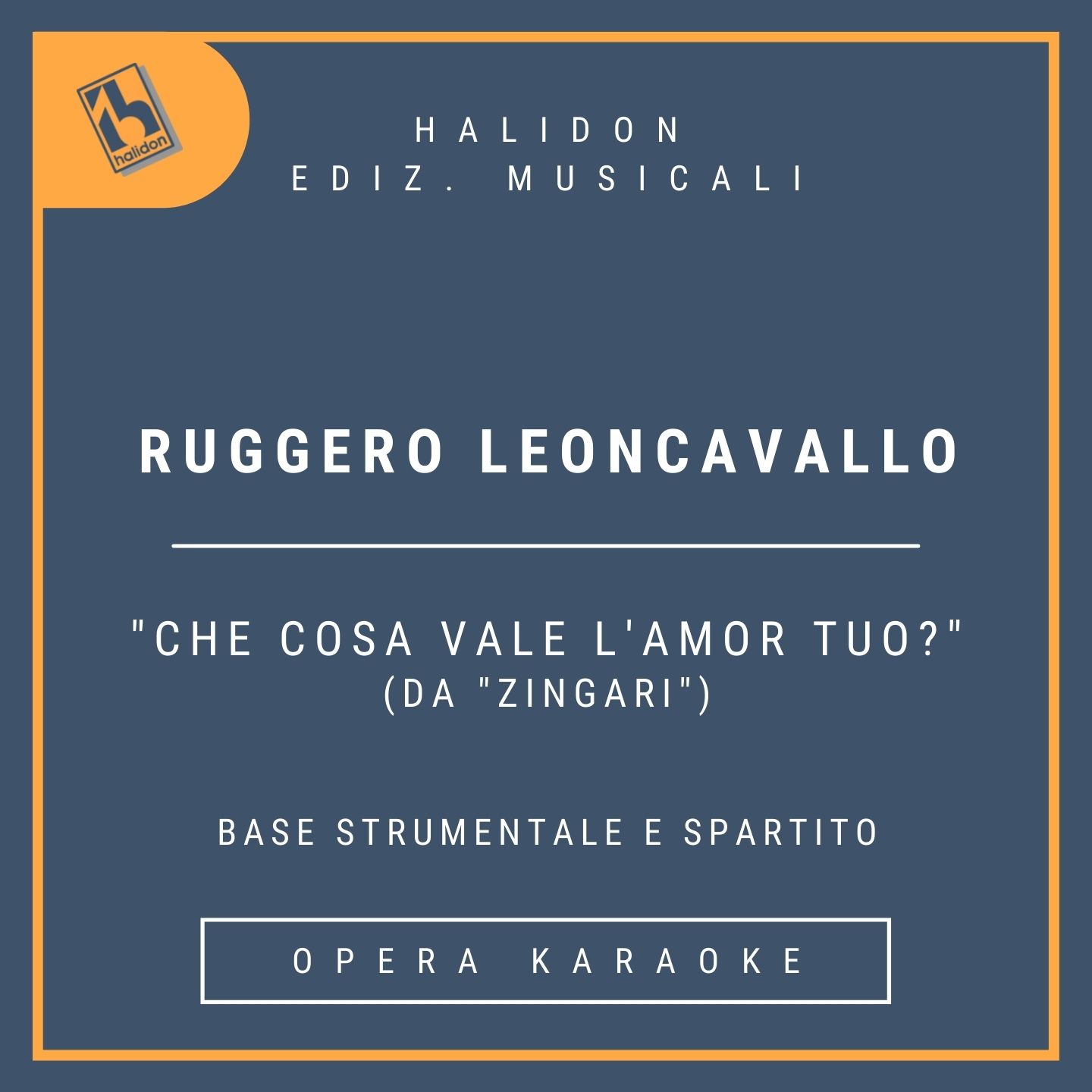 Ruggero Leoncavallo - Che cosa vale l'amor tuo? (from 'Zingari') - Fleana's Aria (dramatic soprano) - Instrumental track + sheet