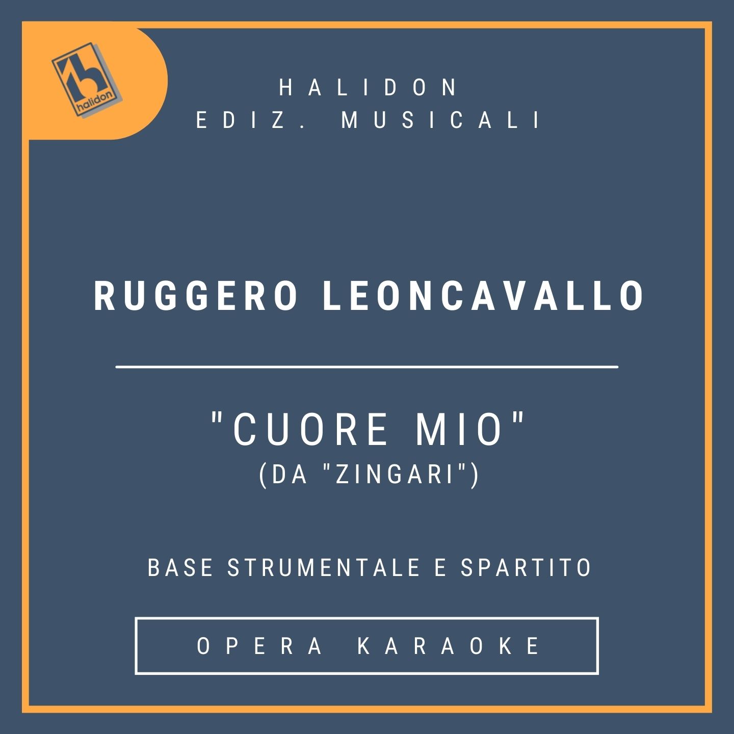 Ruggero Leoncavallo - Cuore mio (da 'Zingari') - Aria di Fleana (soprano drammatico) - Base strumentale + spartito