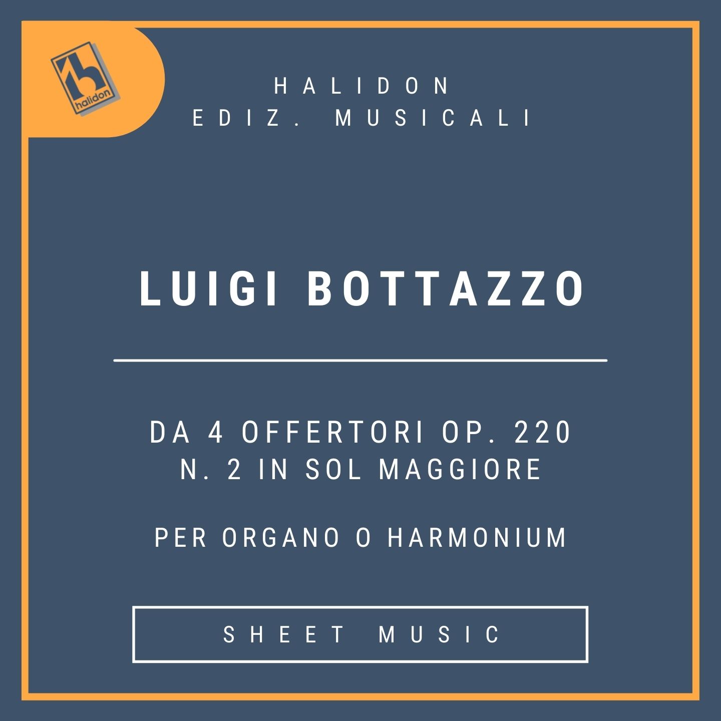 Luigi Bottazzo - From 4 Offertorios Op. 220: n. 2 in G major