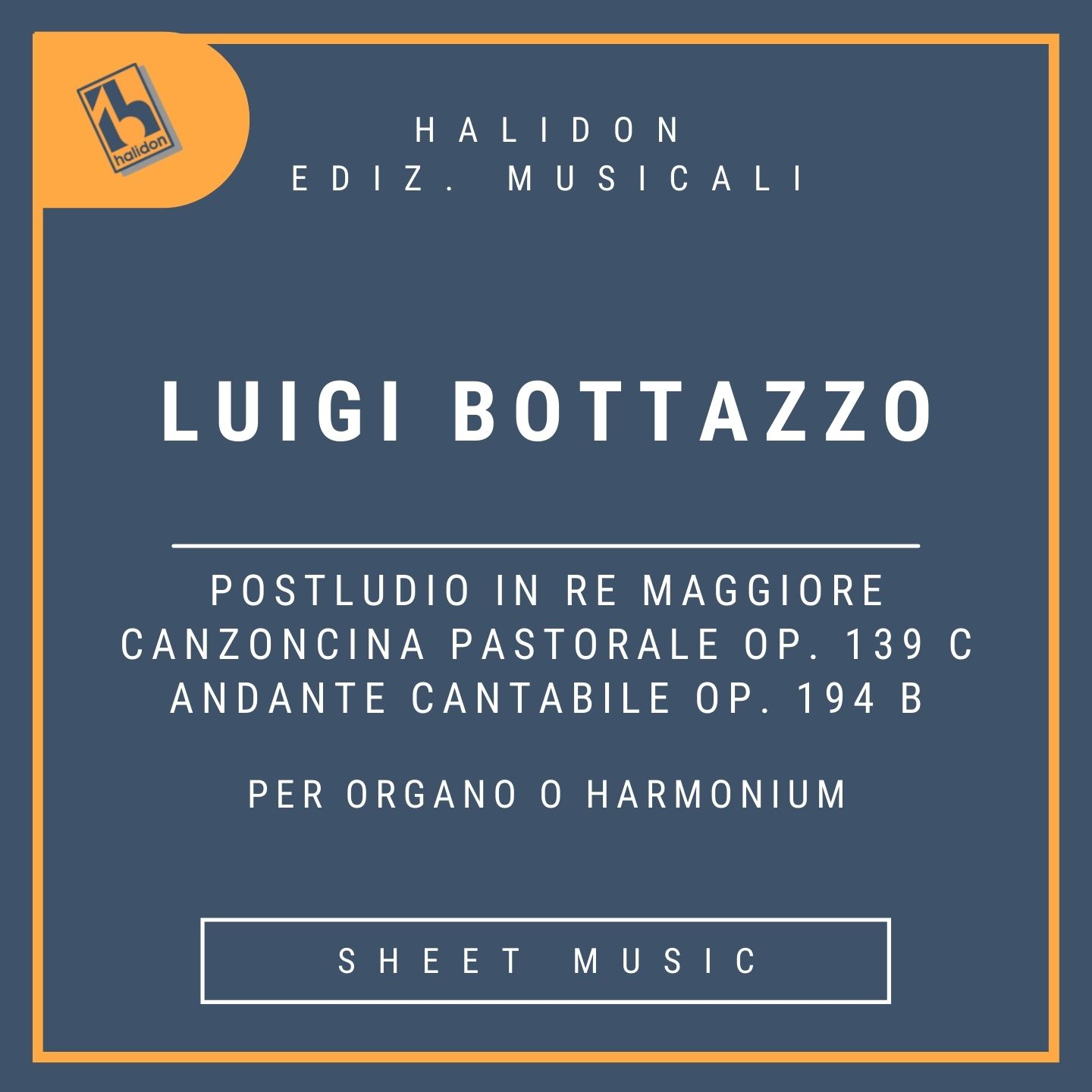 Luigi Bottazzo - Three 'sacred' pieces for organ
