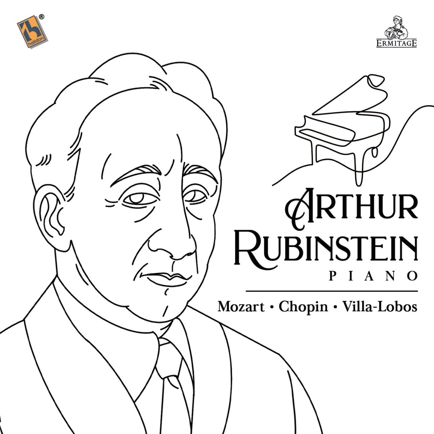 Arthur Rubinstein, piano: Mozart, Chopin, Villa-Lobos