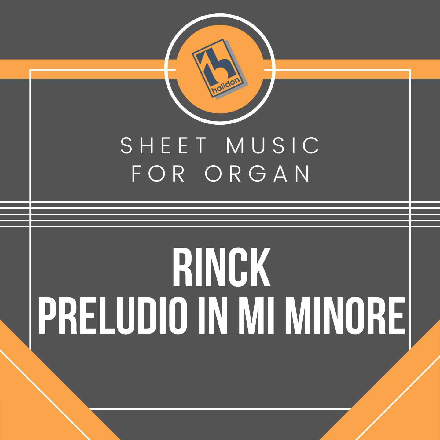 Christian Heinrich Rinck - Prelude in E minor for Organ - Arranged by Tommaso Frausini