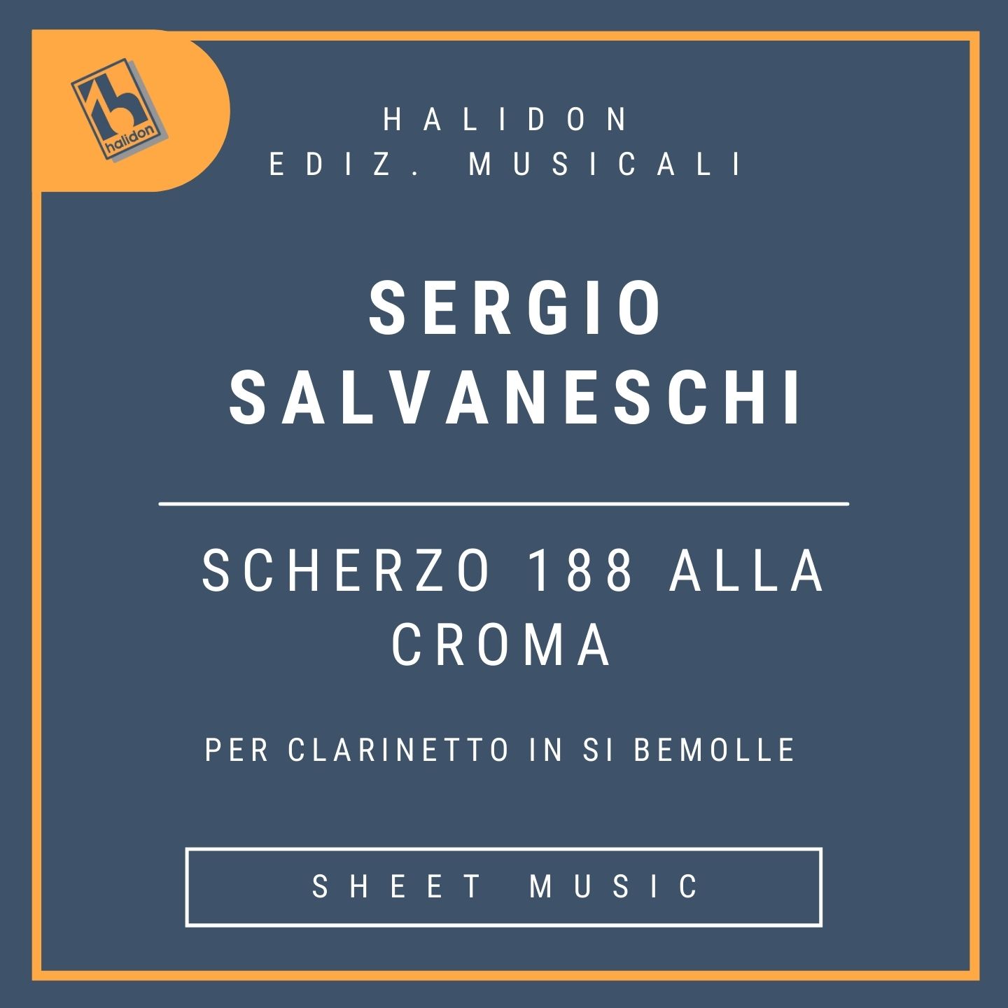 Scherzo 188 Alla Croma Per Clarinetto In Sib