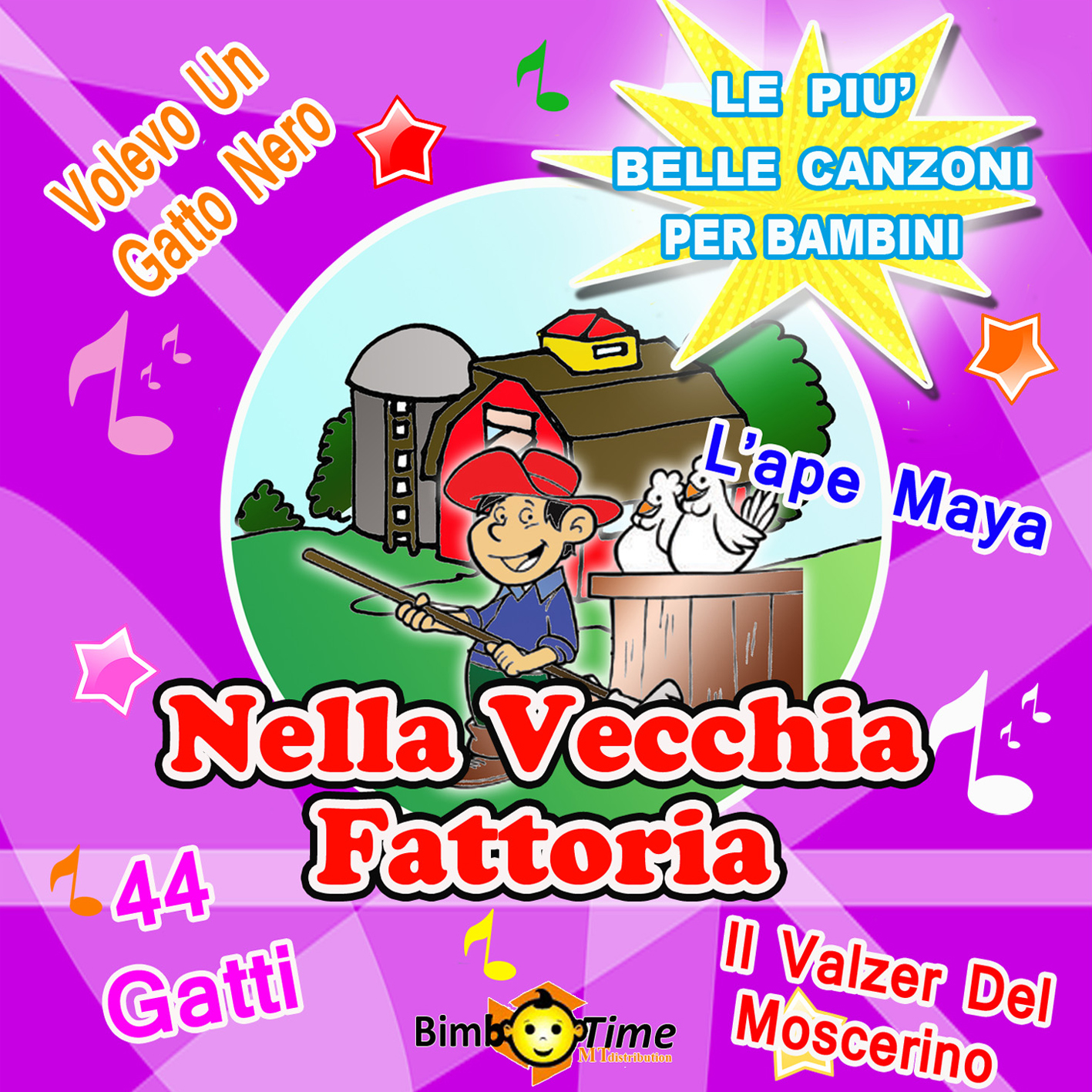 5 - Nella Vecchia Fattoria - Volevo Un Gatto Nero, 44 Gatti, L’Ape Maia, Il Valzer Del Moscerino, And Other 10 Hits