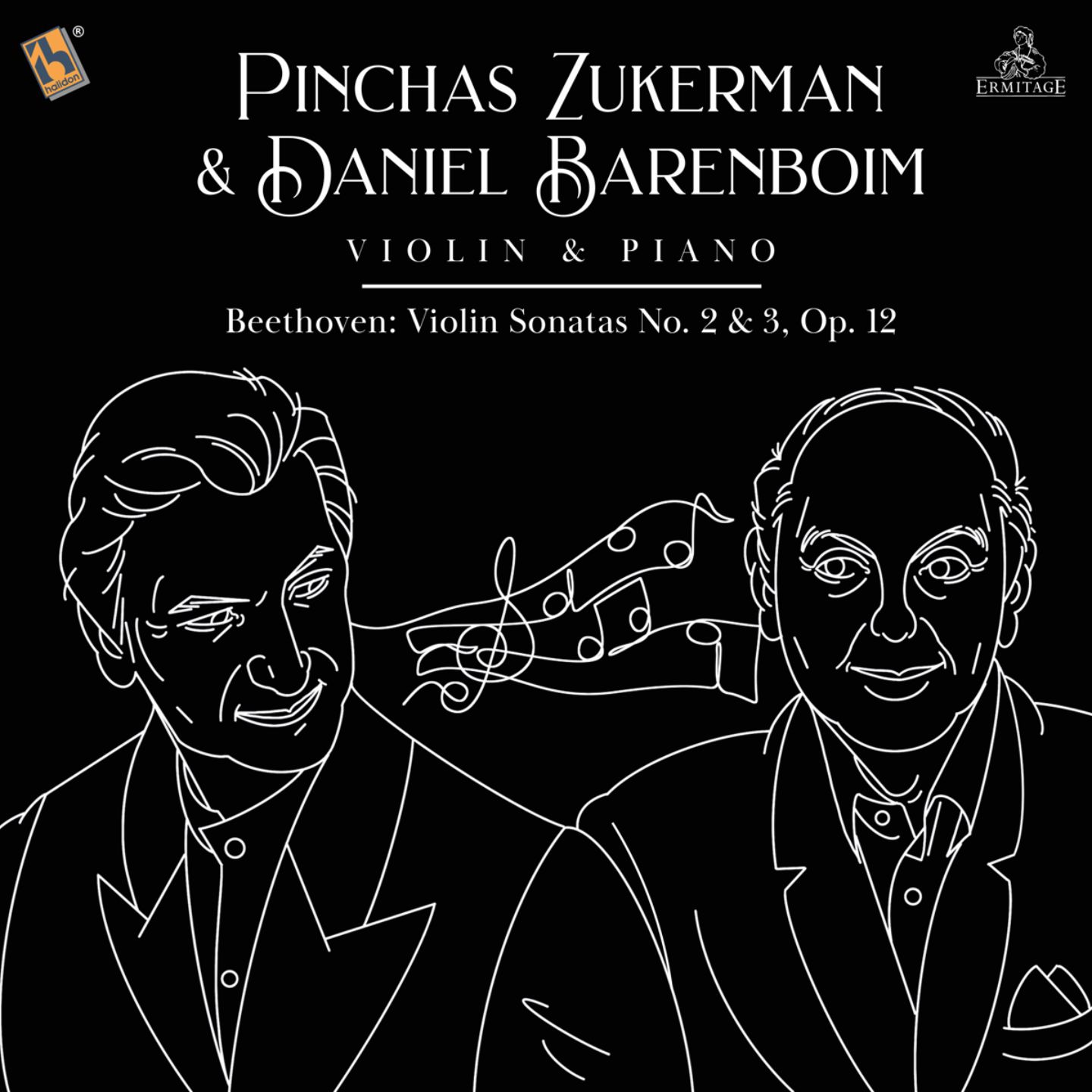 Beethoven: Violin Sonatas No. 2 & 3, Op. 12	(LP)